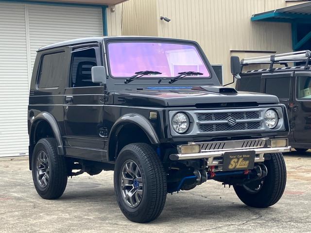 ジムニー サマーウインド　リミテッド　リフトアップ車　エンジンオーバーホール済　ピストン新品　ポート研磨　セルモーター新品　社外エアコリーナー　アルミバンパー　シエラ純正１５インチアルミ　ドライブレコーダー（2枚目）