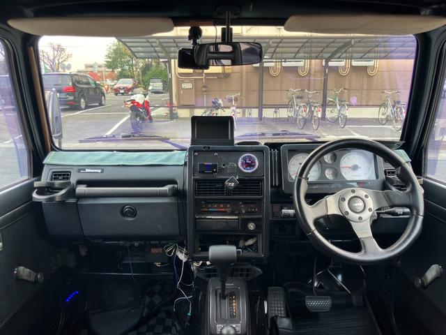 ジムニー サマーウインド　リミテッド　リフトアップ車　エンジンオーバーホール済　ピストン新品　ポート研磨　セルモーター新品　社外エアコリーナー　アルミバンパー　シエラ純正１５インチアルミ　ドライブレコーダー（24枚目）