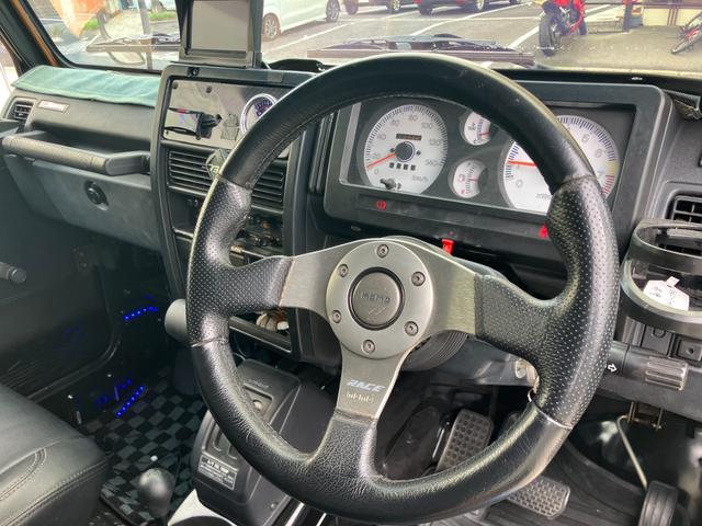 ジムニー サマーウインド　リミテッド　リフトアップ車　エンジンオーバーホール済　ピストン新品　ポート研磨　セルモーター新品　社外エアコリーナー　アルミバンパー　シエラ純正１５インチアルミ　ドライブレコーダー（27枚目）