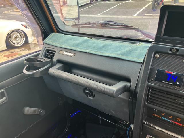 ジムニー サマーウインド　リミテッド　リフトアップ車　エンジンオーバーホール済　ピストン新品　ポート研磨　セルモーター新品　社外エアコリーナー　アルミバンパー　シエラ純正１５インチアルミ　ドライブレコーダー（36枚目）