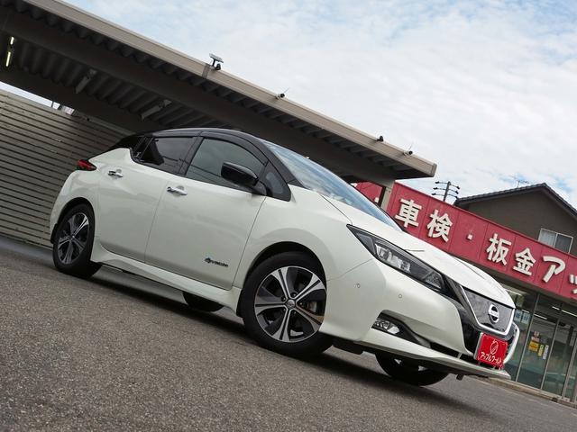 リーフ G 純正ナビ アラウンドビューモニター エマージェンシーブレーキ プロパイロット BSM プロパイロットパーキング インテリジェントルームミラー LEDヘッドライト シートヒーター ステアリングヒーター(11枚目)