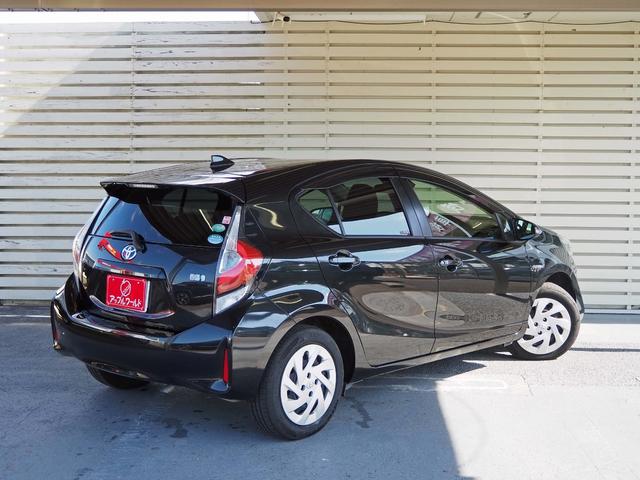 アクア S セーフティセンス プリクラッシュ 純正SDナビ バックカメラ フルセグTV Bluetooth LEDヘッドライト ETC ステアリモコン オートライト レーンディパーチャーアラート 先行車発進告知(2枚目)