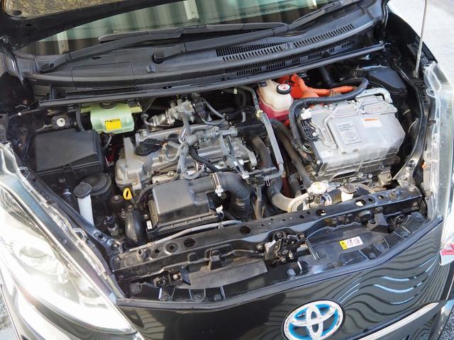 アクア S セーフティセンス プリクラッシュ 純正SDナビ バックカメラ フルセグTV Bluetooth LEDヘッドライト ETC ステアリモコン オートライト レーンディパーチャーアラート 先行車発進告知(35枚目)