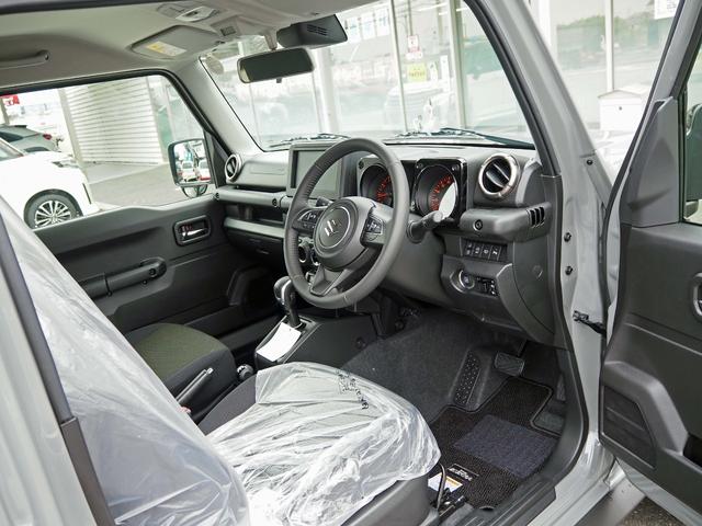 ジムニーシエラ ＪＣ　登録済み未使用車　純正フロアマット　セーフティサポート　デュアルカメラブレーキサポート　クルーズコントロール　ステアリモコン　リアソナー　アイドリングストップ　シートヒーター　スマートキー２個（18枚目）