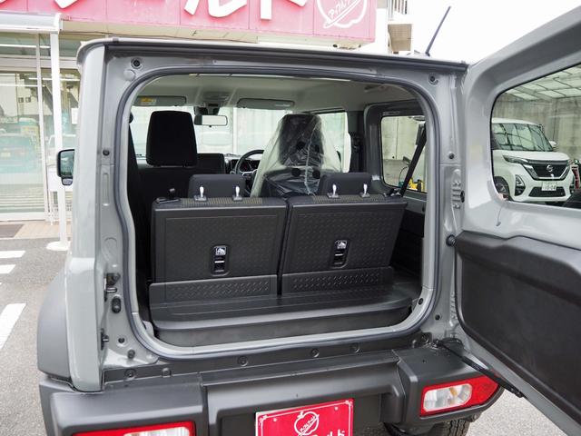 ジムニーシエラ ＪＣ　登録済み未使用車　純正フロアマット　セーフティサポート　デュアルカメラブレーキサポート　クルーズコントロール　ステアリモコン　リアソナー　アイドリングストップ　シートヒーター　スマートキー２個（34枚目）