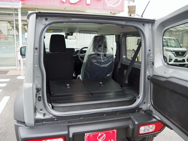 ジムニーシエラ ＪＣ　登録済み未使用車　純正フロアマット　セーフティサポート　デュアルカメラブレーキサポート　クルーズコントロール　ステアリモコン　リアソナー　アイドリングストップ　シートヒーター　スマートキー２個（35枚目）