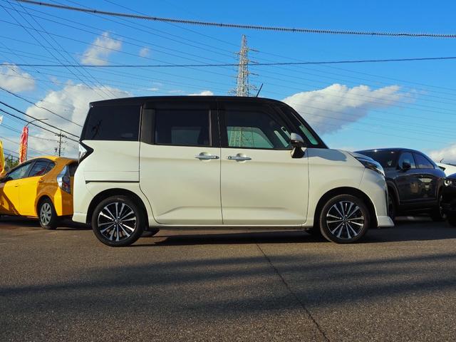 ルーミー カスタムG-T 純正9インチディスプレイオーディオ パノラミックビューモニター フルセグTV スマートアシスト ツートンカラー 両側パワースライド LEDヘッドライト レーダークルーズ 前後ドラレコ シートヒーター(16枚目)