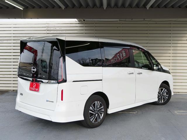セレナ ｅ－パワー　ハイウェイスターＶ　純正１２．３インチナビ　アラウンドビューモニター　３６０度セーフティアシスト　プロパイロット　両側パワースライド　インテリジェントルームミラー　プロパイロットパーキング　ＡＣ１５００Ｗ　ＥＴＣ２．０（2枚目）
