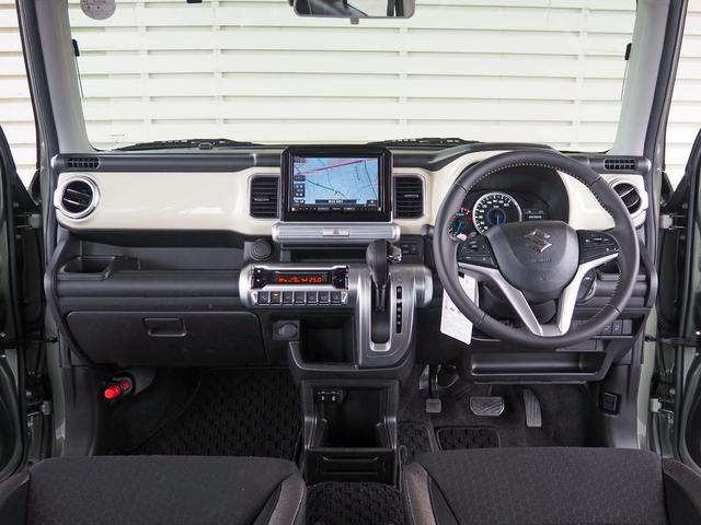 クロスビー ハイブリッドMZ ツートンカラー 純正8インチナビ バックカメラ セーフティサポート レーダークルーズ パドルシフト LEDヘッドライト フルセグTV Bluetooth ステアリモコン ETC スマートキー2個(3枚目)