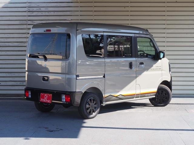 エブリイ Ｊリミテッド　登録済み未使用車　純正ディスプレイオーディオ　バックカメラ　両側パワースライドドア　セーフティサポート　ＬＥＤヘッドライト　オートライト　オートエアコン　アイドリングストップ　シートヒーター（2枚目）