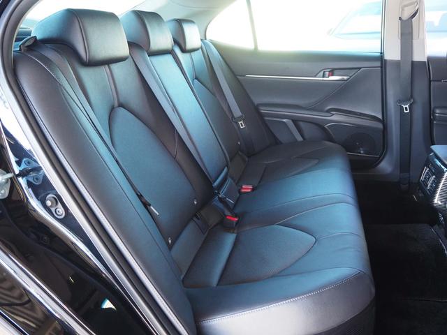 カムリ Ｇレザーパッケージ　セーフティセンス　パノラマムーンルーフ　９インチディスプレイオーディオナビ　パノラミックビューモニター　革シート　パワーシート　シートヒーター　レーダークルコン　デジタルインナーミラー型前後ドラレコ（38枚目）