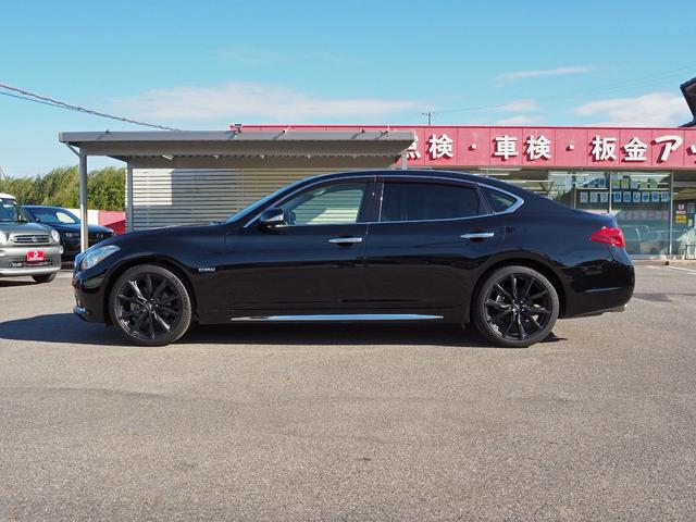 シーマ ハイブリッド　車検整備付き　全方位運転支援システム　サンルーフ　純正ナビ　アラウンドビューモニター　フルセグＴＶ　ＢＯＳＥサウンド　ディスチャージ　社外２０インチアルミ　レーダークルコン　前後ドラレコ　ＥＴＣ（20枚目）