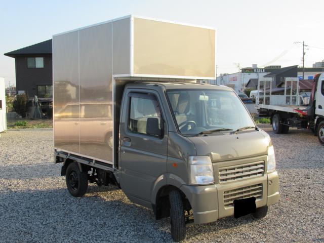KCスペシャル キッチンカー 移動販売車 ケータリングカー 跳ね上げ式窓 ステンレス3槽シンク コールドテーブル 脱着式カウンター LED照明 100V外部電源 換気扇 コンセント 給排水タンク 荷台設備新品(12枚目)