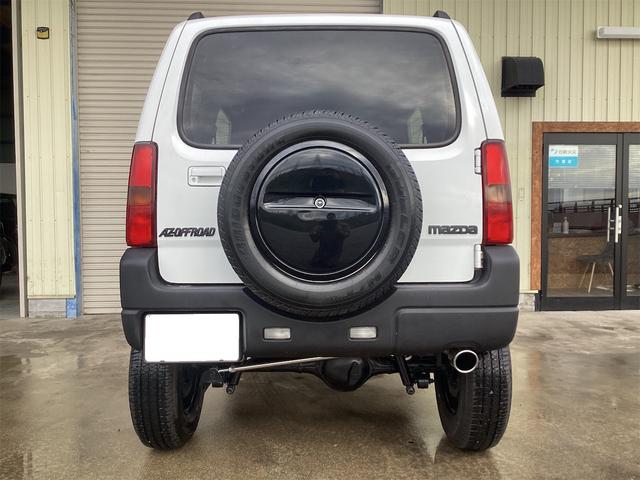 AZオフロード XC/新品リフトUP足廻り/スタッドレスタイヤSET付属 /新品LEDヘッドライト&3インチUP足廻り&IGコイル&スパークプラグ&セルモーター&キングピンベアリング/ラジエター交換済み/社外マフラー/15インチSW/キーレス/禁煙車/色褪せ&腐食&修復無し(20枚目)