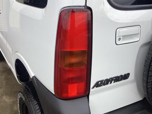 AZオフロード XC/新品リフトUP足廻り/スタッドレスタイヤSET付属 /新品LEDヘッドライト&3インチUP足廻り&IGコイル&スパークプラグ&セルモーター&キングピンベアリング/ラジエター交換済み/社外マフラー/15インチSW/キーレス/禁煙車/色褪せ&腐食&修復無し(25枚目)