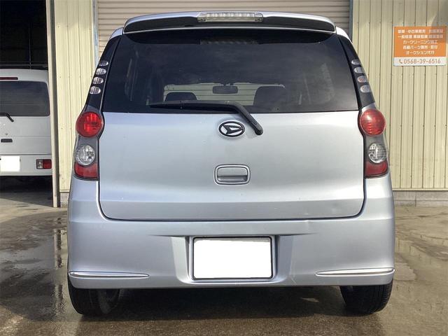 ミラカスタム ＲＳターボ／ウォーターポンプ交換済／新品ダウンサス／　ＮＥＷ加工インナーブラックＨライト／社外１４インチＡＷ／スタッドレスタイヤ付属／スマートドアロック／社外ＨＤＤナビ／ＥＴＣ／キセノンＨ／ドアバイザー／Ｗエアバッグ／ＡＢＳ／色褪せ無し／修復歴無し／（8枚目）