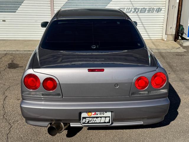 スカイライン ＧＴ　ＲＢ２５ＤＥＴエンジン載替　ＧＴ－Ｒミッション（３０Ａ）　車高調　社外マフラー　１８インチアルミホイール　タイミングベルト交換　ＯＲＣシングルクラッチ　ヘッドライト左右新品（22枚目）