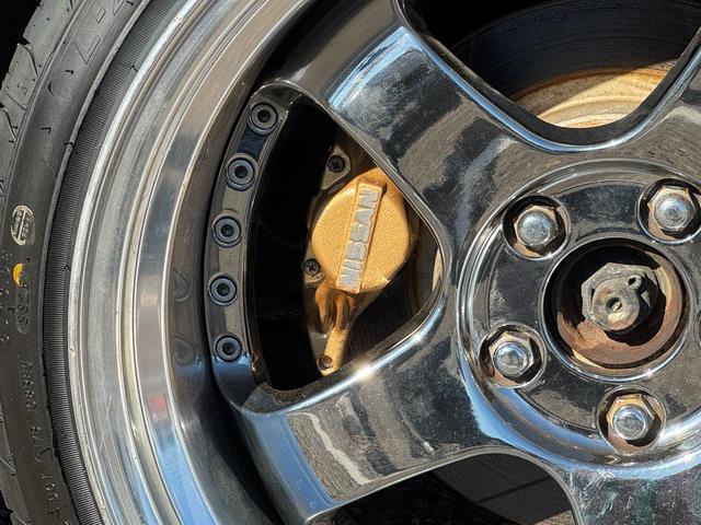 スカイライン ＧＴ　ＲＢ２５ＤＥＴエンジン載替　ＧＴ－Ｒミッション（３０Ａ）　車高調　社外マフラー　１８インチアルミホイール　タイミングベルト交換　ＯＲＣシングルクラッチ　ヘッドライト左右新品（36枚目）