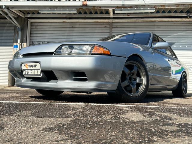 スカイライン ＧＴＳタイプＸ　ＲＢ２０ＤＥボルトオンターボ　ミッション載替　車高調　Ｒ３２ＧＴ－Ｒホイール　社外マフラー　エアクリ　同色全塗装　タイミングベルト　ウォーターポンプ交換（2枚目）