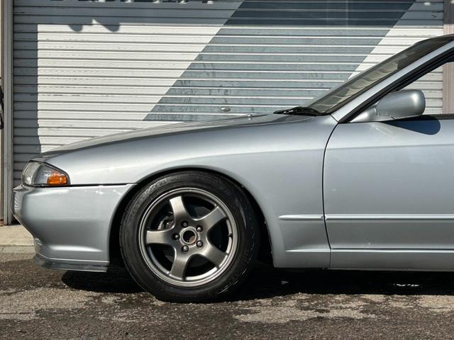 スカイライン ＧＴＳタイプＸ　ＲＢ２０ＤＥボルトオンターボ　ミッション載替　車高調　Ｒ３２ＧＴ－Ｒホイール　社外マフラー　エアクリ　同色全塗装　タイミングベルト　ウォーターポンプ交換（13枚目）