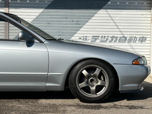 スカイライン ＧＴＳタイプＸ　ＲＢ２０ＤＥボルトオンターボ　ミッション載替　車高調　Ｒ３２ＧＴ－Ｒホイール　社外マフラー　エアクリ　同色全塗装　タイミングベルト　ウォーターポンプ交換（17枚目）