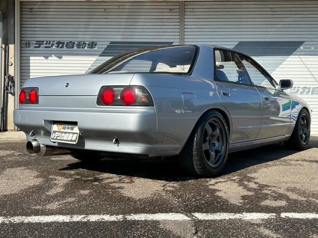 スカイライン ＧＴＳタイプＸ　ＲＢ２０ＤＥボルトオンターボ　ミッション載替　車高調　Ｒ３２ＧＴ－Ｒホイール　社外マフラー　エアクリ　同色全塗装　タイミングベルト　ウォーターポンプ交換（18枚目）