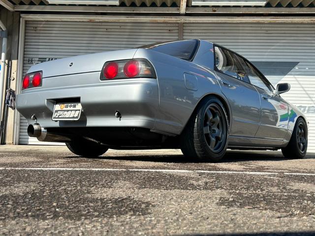 スカイライン ＧＴＳタイプＸ　ＲＢ２０ＤＥボルトオンターボ　ミッション載替　車高調　Ｒ３２ＧＴ－Ｒホイール　社外マフラー　エアクリ　同色全塗装　タイミングベルト　ウォーターポンプ交換（19枚目）