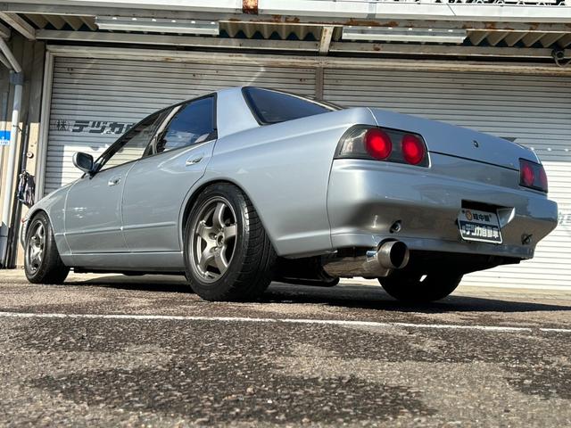 スカイライン ＧＴＳタイプＸ　ＲＢ２０ＤＥボルトオンターボ　ミッション載替　車高調　Ｒ３２ＧＴ－Ｒホイール　社外マフラー　エアクリ　同色全塗装　タイミングベルト　ウォーターポンプ交換（27枚目）