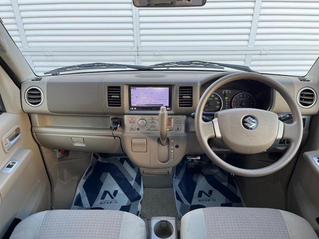 エブリイワゴン JPターボ 両側電動ドア SDナビ ETC オートエアコン Bluetooth CD DVD再生 フルセグ(2枚目)