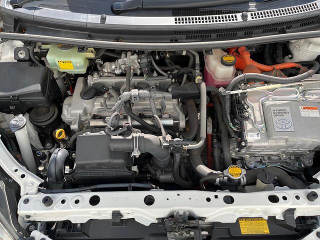 アクア G 純正HDDナビ フルエアロ バックカメラ シートヒーター スマートキー LEDヘッド ETC オートハイビーム オートエアコン Bluetooth CD DVD再生 フルセグ(17枚目)