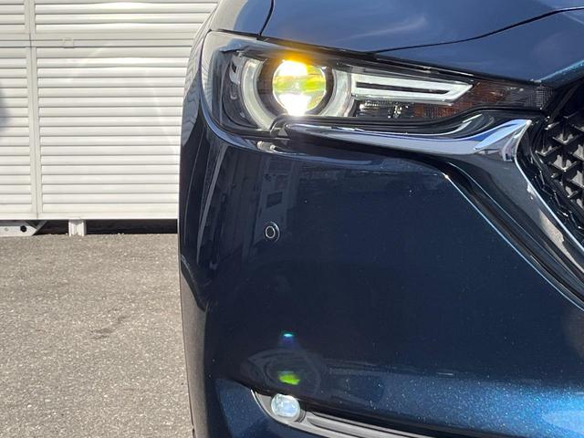 CX-5 XD エクスクルーシブモード サンルーフ 純正SDナビ 全周囲カメラ レーダークルーズ 電動リアゲート レザーシート 前席シートエアコン コーナーセンサー スマートキー LEDヘッド ETC 車線逸脱警報(15枚目)