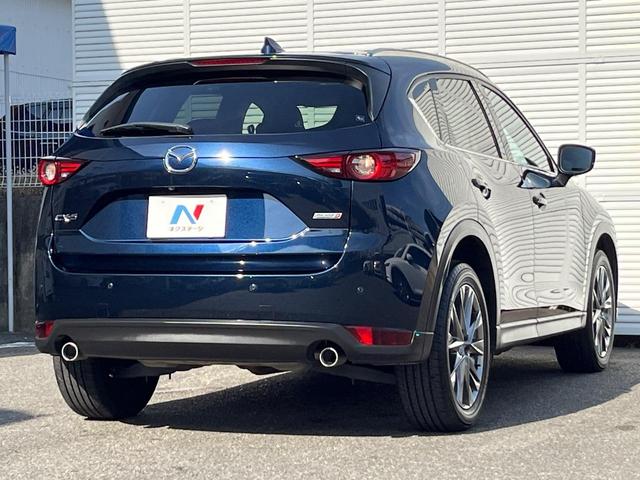 CX-5 XD エクスクルーシブモード サンルーフ 純正SDナビ 全周囲カメラ レーダークルーズ 電動リアゲート レザーシート 前席シートエアコン コーナーセンサー スマートキー LEDヘッド ETC 車線逸脱警報(24枚目)