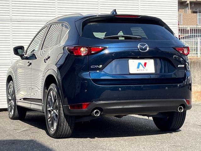 CX-5 XD エクスクルーシブモード サンルーフ 純正SDナビ 全周囲カメラ レーダークルーズ 電動リアゲート レザーシート 前席シートエアコン コーナーセンサー スマートキー LEDヘッド ETC 車線逸脱警報(25枚目)