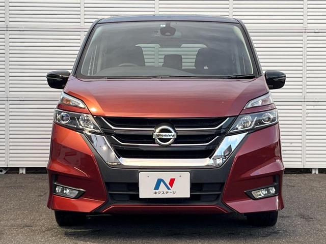 セレナ ハイウェイスター Vセレクション エアロ 両側電動ドア 後席モニター バックカメラ 衝突被害軽減システム ドラレコ スマートキー LEDヘッド ビルトインETC クルコン 純正 オートライト オートエアコン Bluetooth CD(19枚目)