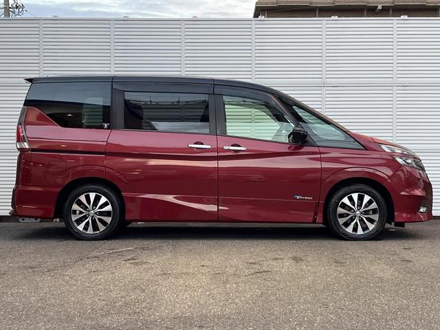 セレナ ハイウェイスター Vセレクション エアロ 両側電動ドア 後席モニター バックカメラ 衝突被害軽減システム ドラレコ スマートキー LEDヘッド ビルトインETC クルコン 純正 オートライト オートエアコン Bluetooth CD(52枚目)