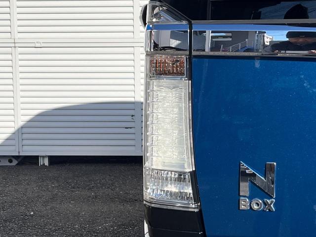 N-BOXカスタム G・ターボパッケージ 純正SDナビ 両側電動ドア スマートキー HIDヘッド ETC クルコン 純正15インチアルミ オートライト オートエアコン CD DVD再生 地デジ パドルシフト(47枚目)