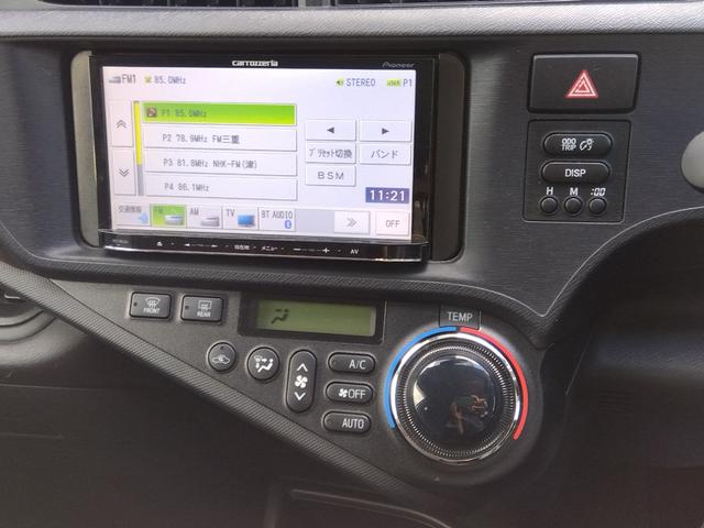 アクア G ナビ フルセグTV Bluetooth バックカメラ ETC(8枚目)