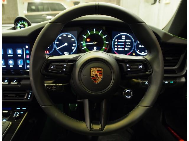 911 911カレラT スポーツデザインPKG カレラTインテリアPKG ガラスルーフ スポーツクロノ スポーツエグゾースト エクスクルーシブデザインテール 20/21CarreraSホイール 右H 7MT(15枚目)