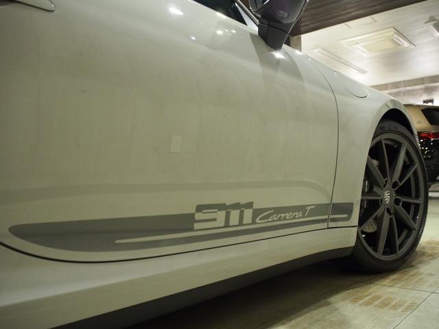 911 911カレラT スポーツデザインPKG カレラTインテリアPKG ガラスルーフ スポーツクロノ スポーツエグゾースト エクスクルーシブデザインテール 20/21CarreraSホイール 右H 7MT(41枚目)