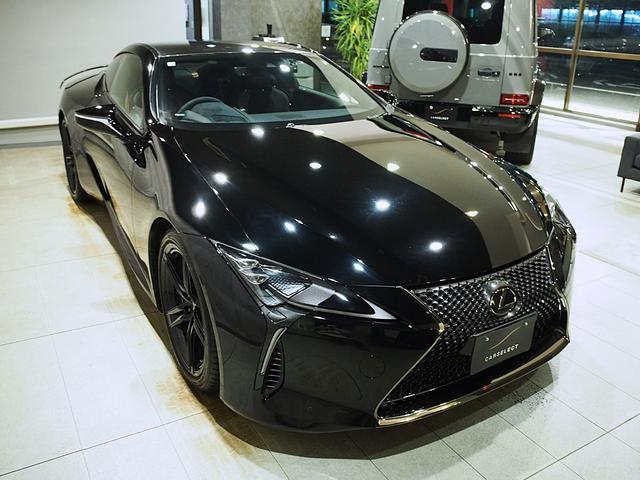 ＬＣ ＬＣ５００　アビエーション　限定車　カーボンルーフ　カーボンスポイラー　マークレビンソン　アルカンターラインテリア　鍛造２１ＡＷ　２１２ブラック　ＨＵＤ　レクサスセーフティ　３眼ＬＥＤヘッドライト（2枚目）