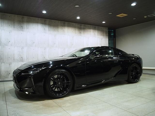 ＬＣ ＬＣ５００　アビエーション　限定車　カーボンルーフ　カーボンスポイラー　マークレビンソン　アルカンターラインテリア　鍛造２１ＡＷ　２１２ブラック　ＨＵＤ　レクサスセーフティ　３眼ＬＥＤヘッドライト（5枚目）