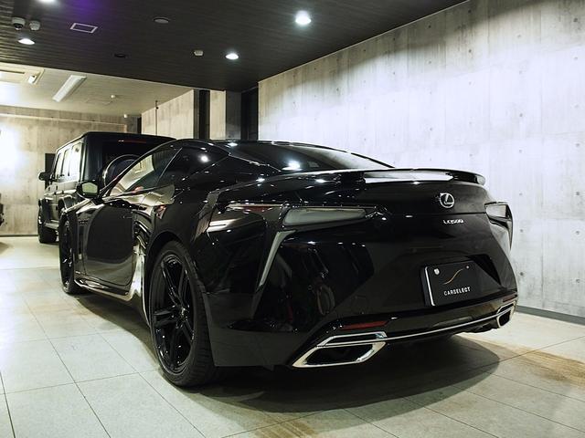 ＬＣ ＬＣ５００　アビエーション　限定車　カーボンルーフ　カーボンスポイラー　マークレビンソン　アルカンターラインテリア　鍛造２１ＡＷ　２１２ブラック　ＨＵＤ　レクサスセーフティ　３眼ＬＥＤヘッドライト（7枚目）
