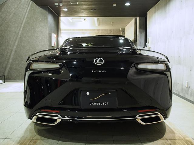 ＬＣ ＬＣ５００　アビエーション　限定車　カーボンルーフ　カーボンスポイラー　マークレビンソン　アルカンターラインテリア　鍛造２１ＡＷ　２１２ブラック　ＨＵＤ　レクサスセーフティ　３眼ＬＥＤヘッドライト（8枚目）