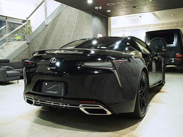 ＬＣ ＬＣ５００　アビエーション　限定車　カーボンルーフ　カーボンスポイラー　マークレビンソン　アルカンターラインテリア　鍛造２１ＡＷ　２１２ブラック　ＨＵＤ　レクサスセーフティ　３眼ＬＥＤヘッドライト（9枚目）