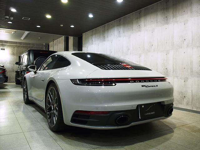 911 911カレラS OP429 クレヨン スポーツクロノ フロントリフト スポーツエグゾースト レザーインテリア RS Spyder20/21AW Race-Texルーフライニング ベンチレーション ACC PASM(9枚目)