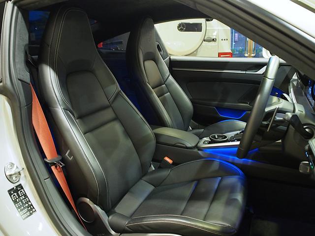 911 911カレラS OP429 クレヨン スポーツクロノ フロントリフト スポーツエグゾースト レザーインテリア RS Spyder20/21AW Race-Texルーフライニング ベンチレーション ACC PASM(16枚目)