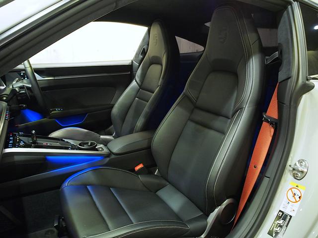 911 911カレラS OP429 クレヨン スポーツクロノ フロントリフト スポーツエグゾースト レザーインテリア RS Spyder20/21AW Race-Texルーフライニング ベンチレーション ACC PASM(19枚目)