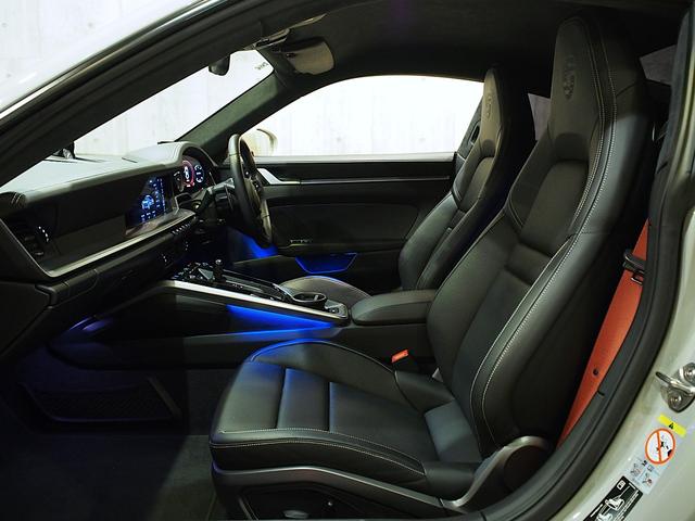 911 911カレラS OP429 クレヨン スポーツクロノ フロントリフト スポーツエグゾースト レザーインテリア RS Spyder20/21AW Race-Texルーフライニング ベンチレーション ACC PASM(20枚目)