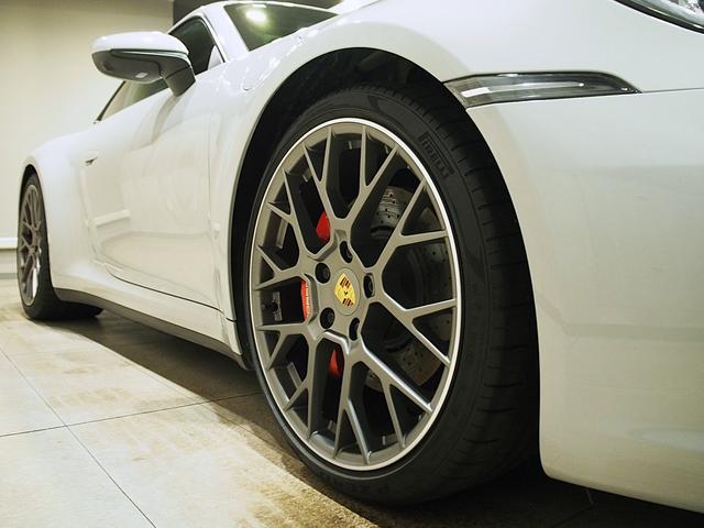 911 911カレラS OP429 クレヨン スポーツクロノ フロントリフト スポーツエグゾースト レザーインテリア RS Spyder20/21AW Race-Texルーフライニング ベンチレーション ACC PASM(46枚目)