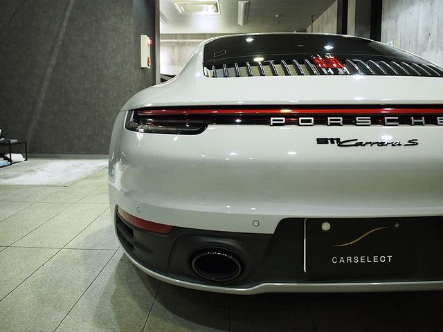 911 911カレラS OP429 クレヨン スポーツクロノ フロントリフト スポーツエグゾースト レザーインテリア RS Spyder20/21AW Race-Texルーフライニング ベンチレーション ACC PASM(58枚目)